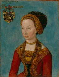 Portret van een bruid